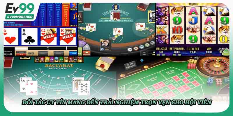 Đối tác uy tín mang đến trải nghiệm trọn vẹn cho hội viên